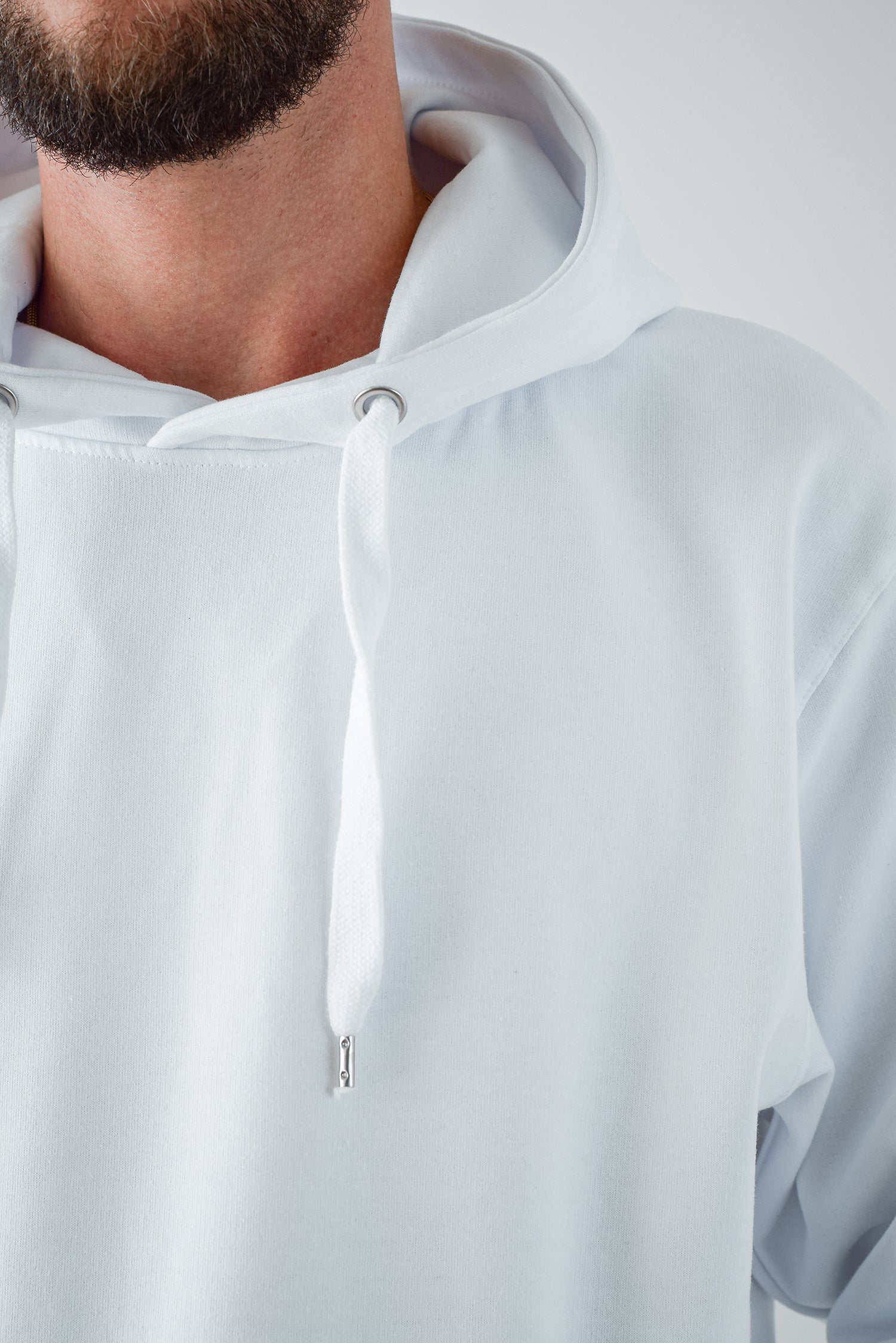 Hoodie Heavy, White