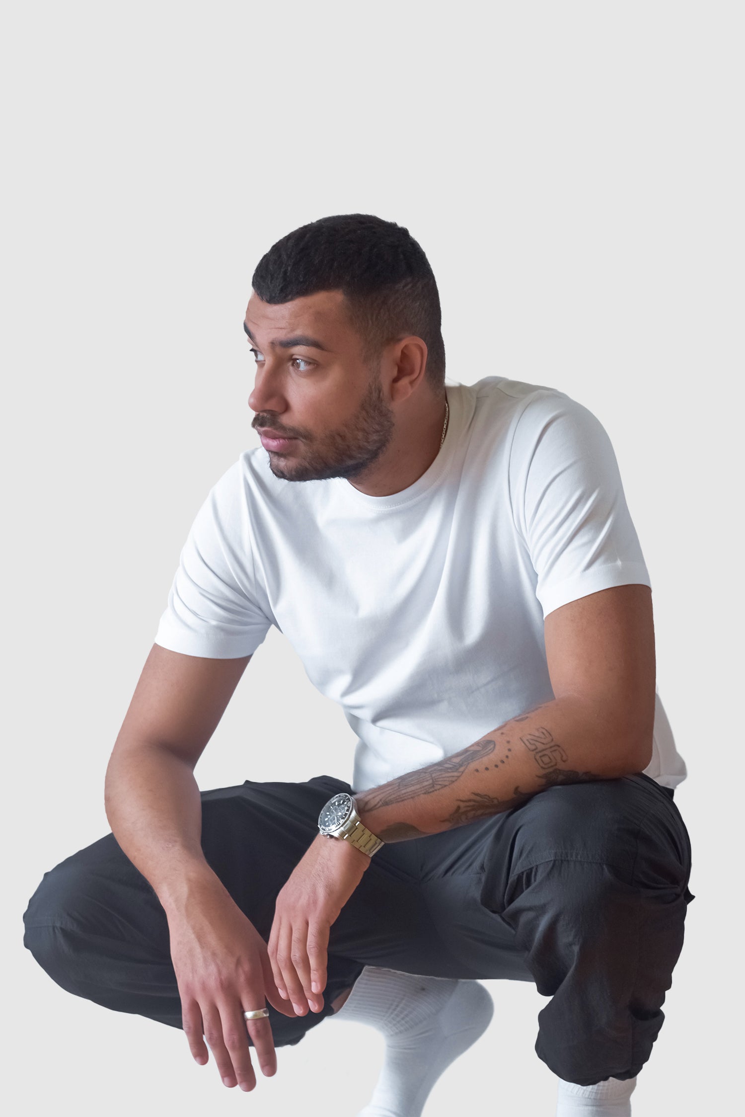 Organic Basic T-shirt, White