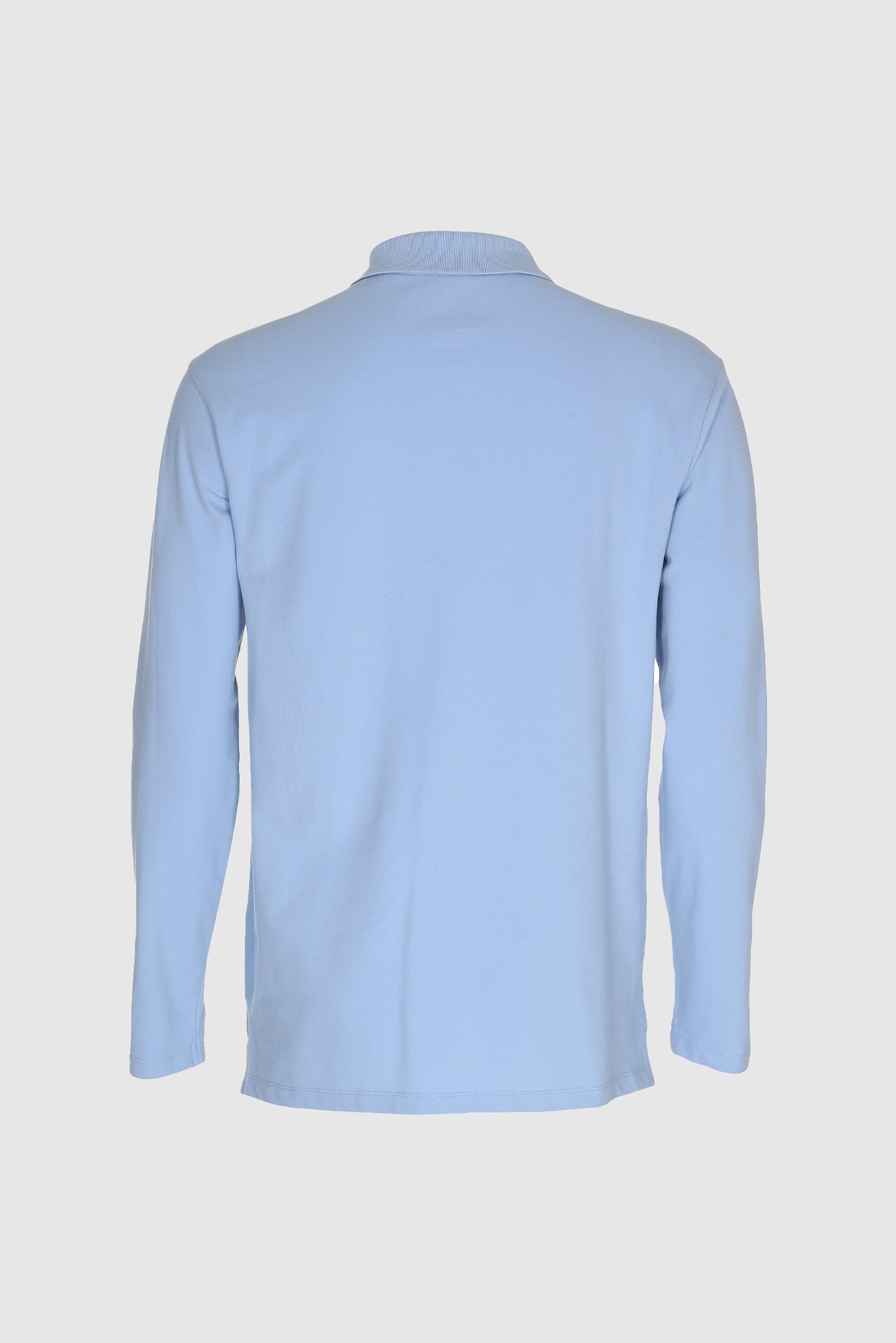 Performance Polo Long Sleeve, Sky Blue