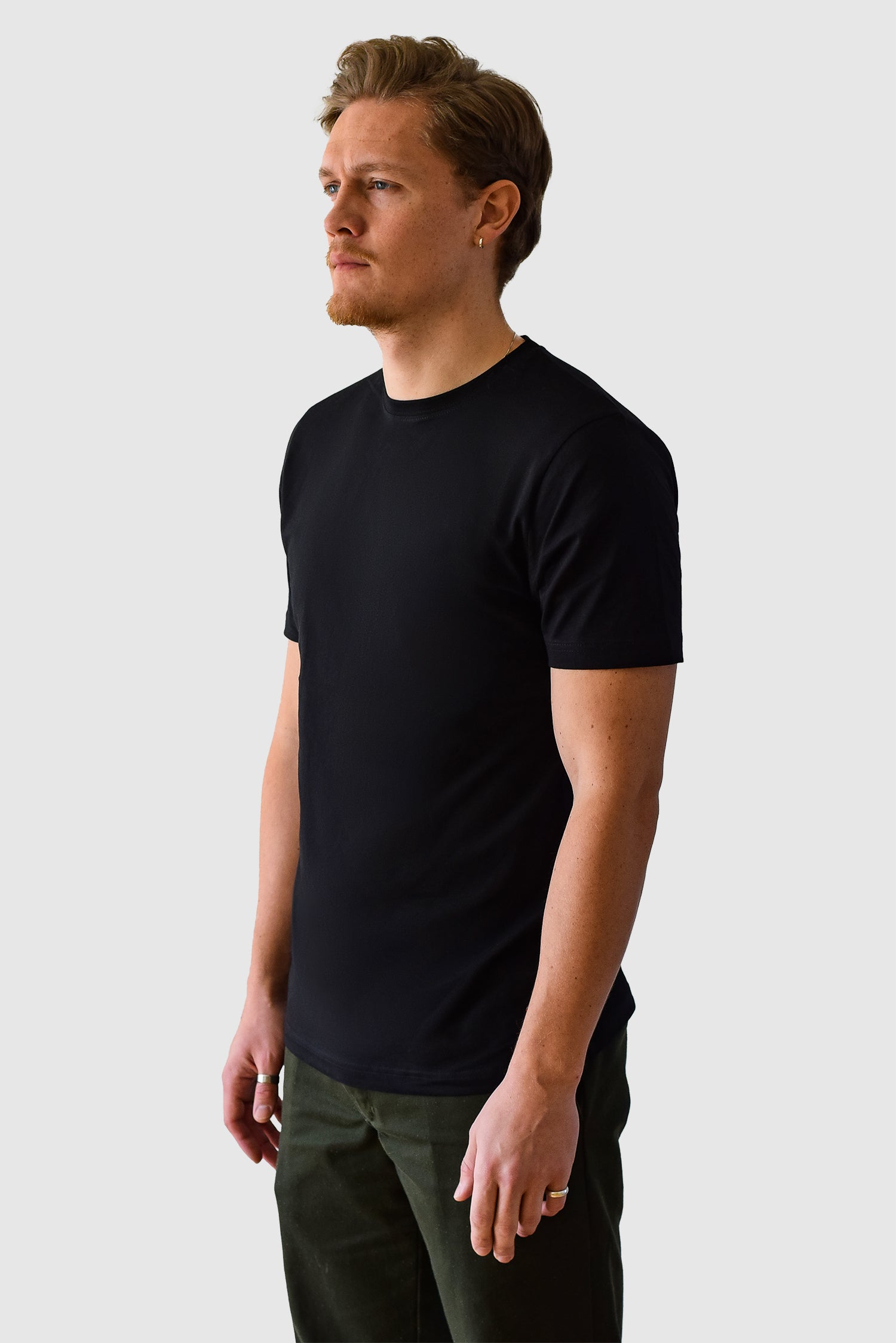 Organic Basic T-shirt, Black