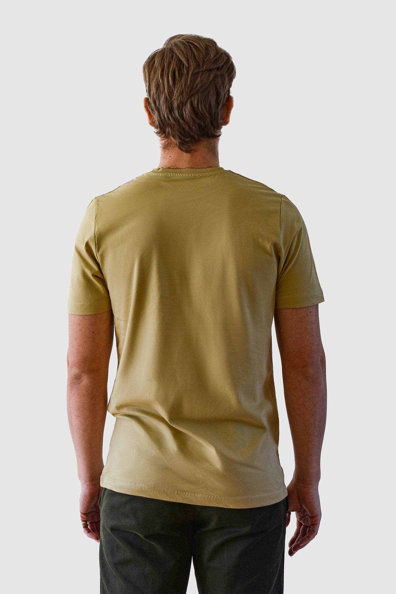 Organic Basic T-shirt, Sand