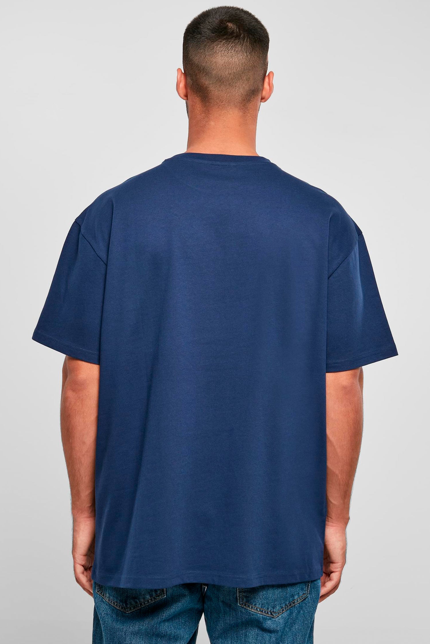 Box Fit T-shirt, Navy Blue