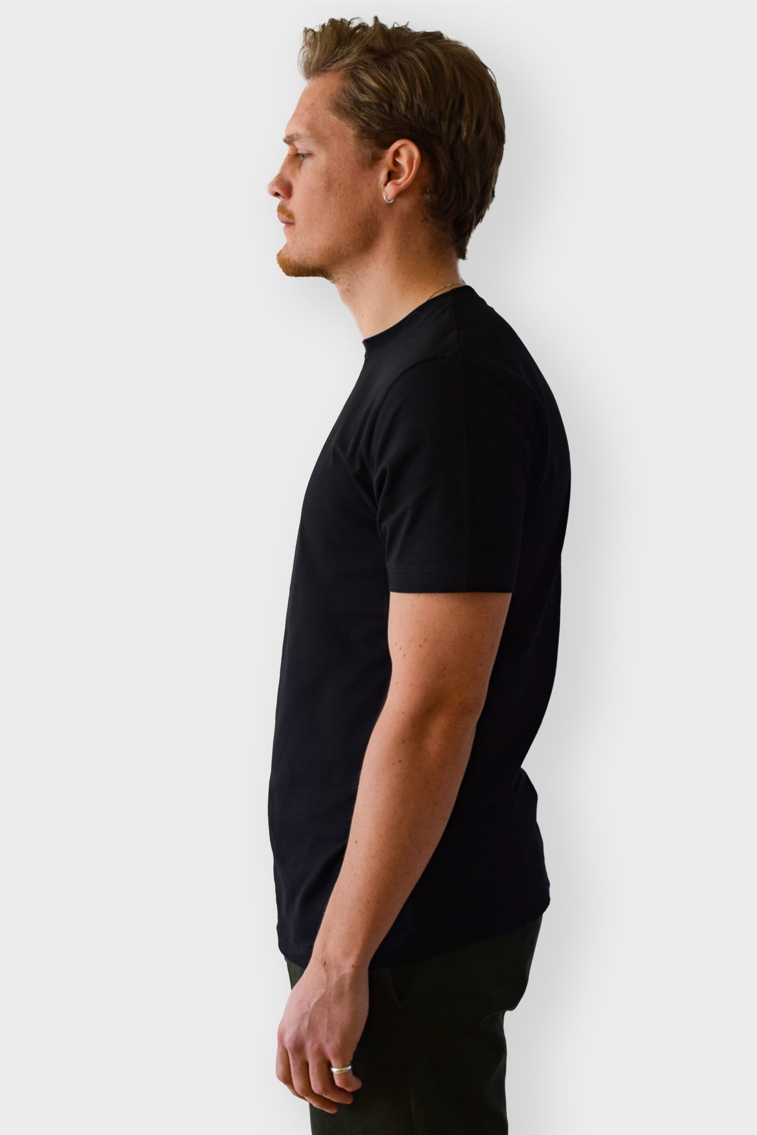 Organic Basic T-shirt, Black