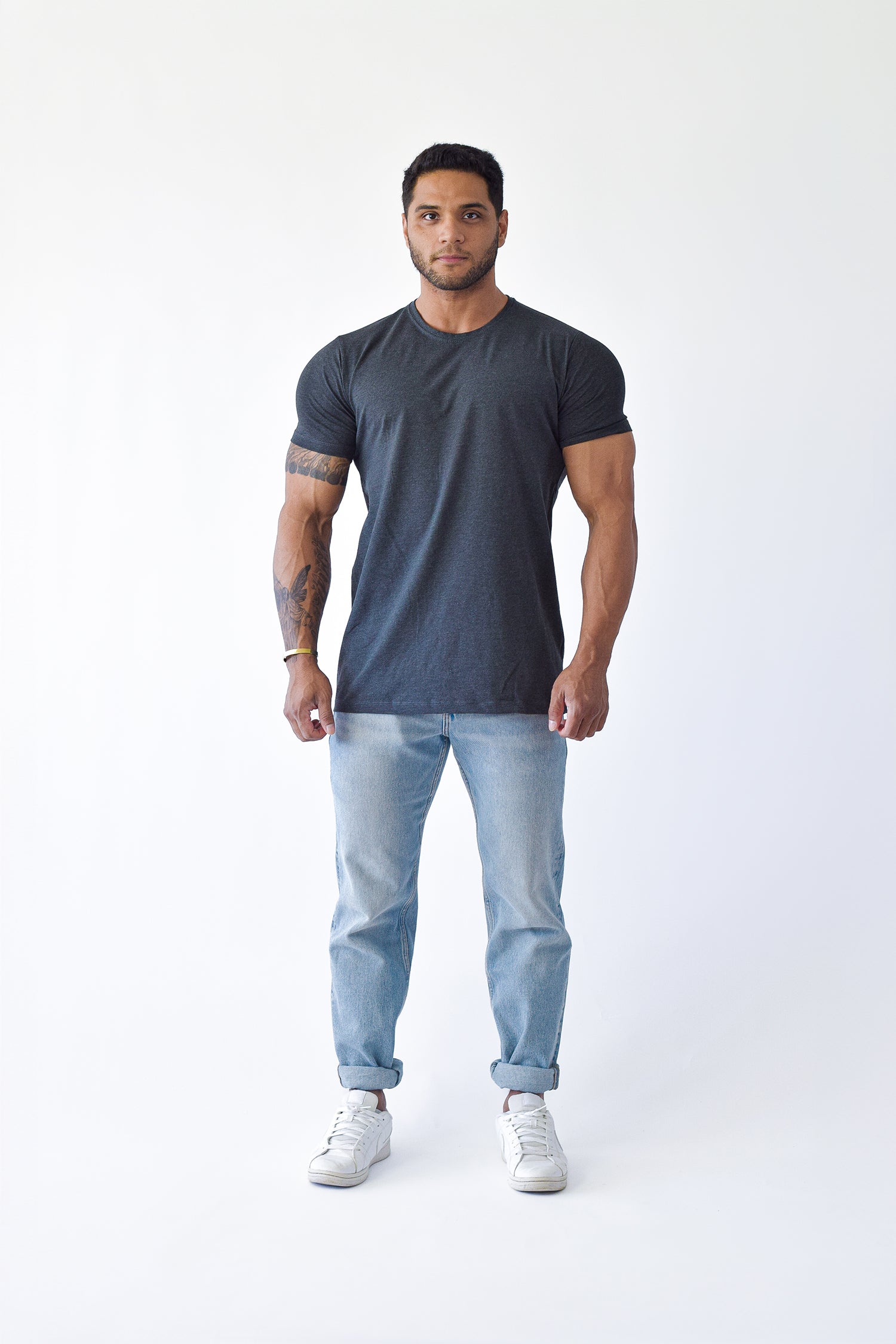 Muscle T-shirt, Dark Grey