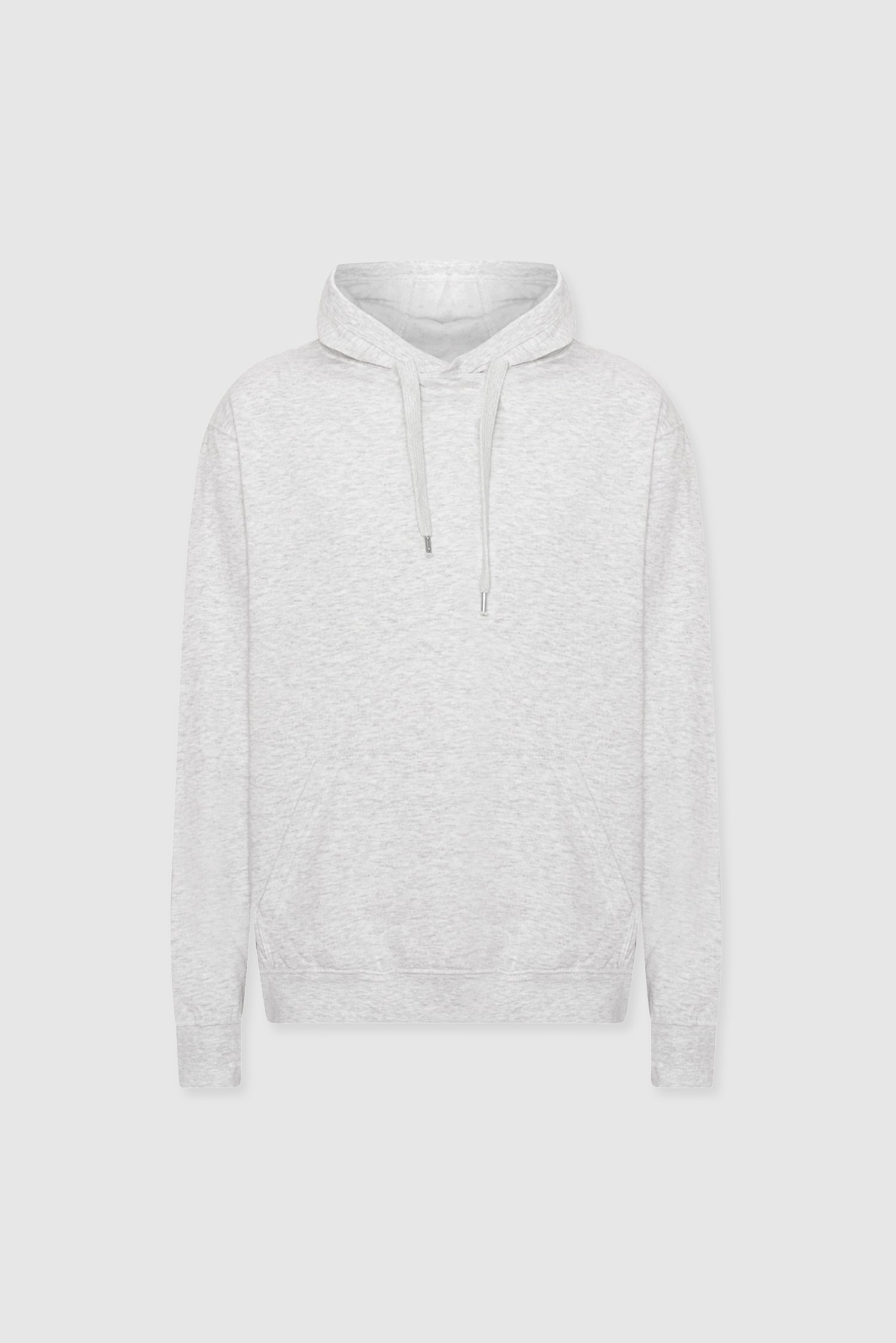 Cotton Hoodie Light Grey