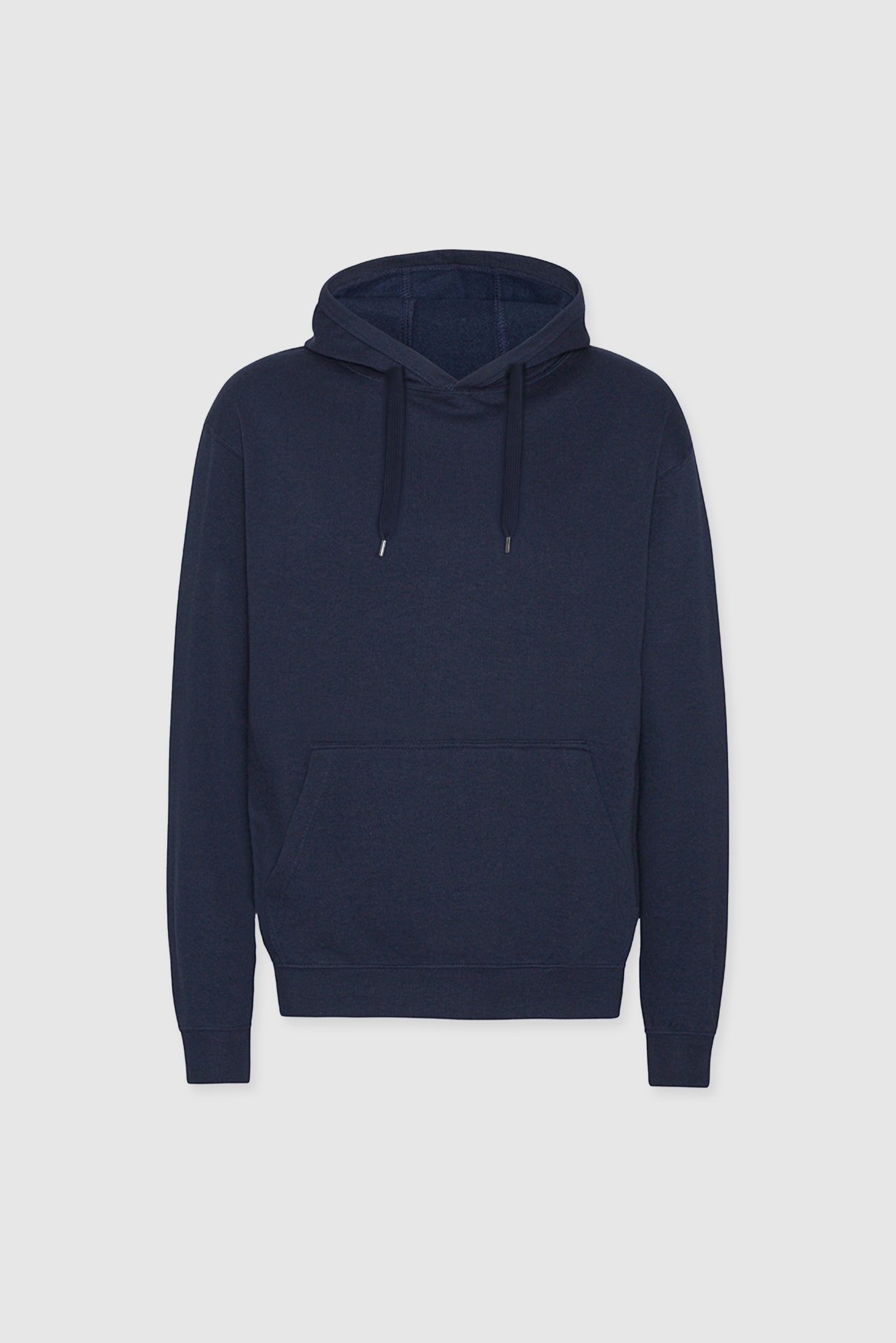 Cotton Hoodie Navy Blue