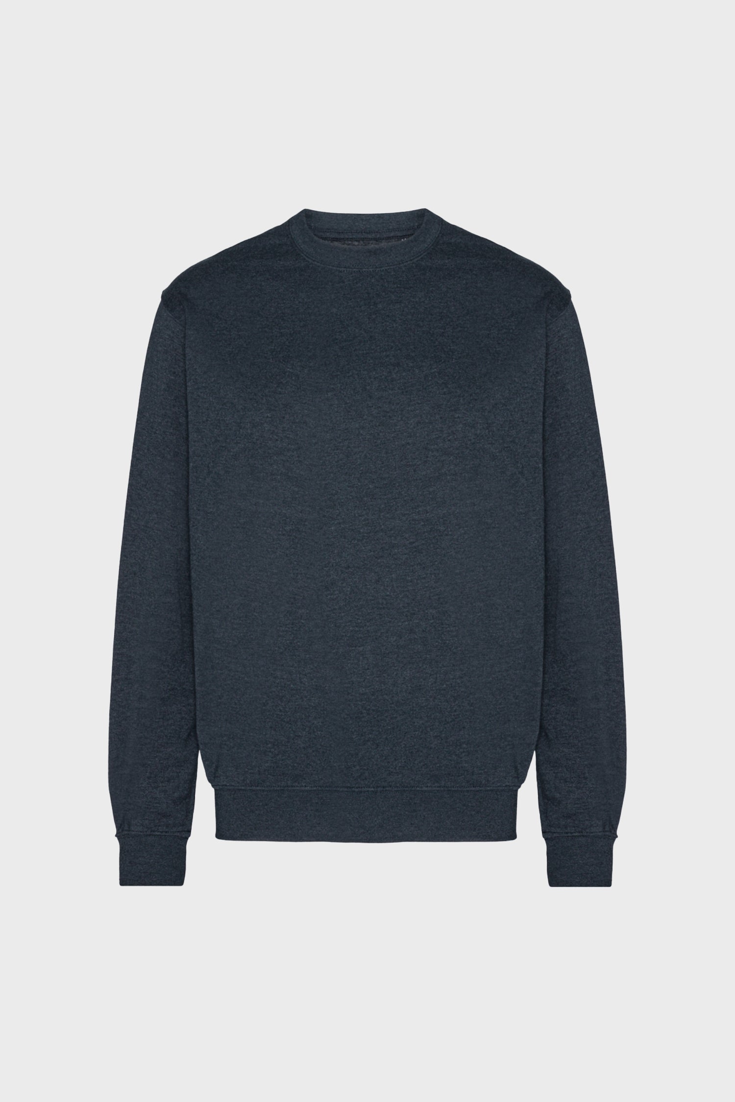 Cotton Sweatshirt Heather Navy