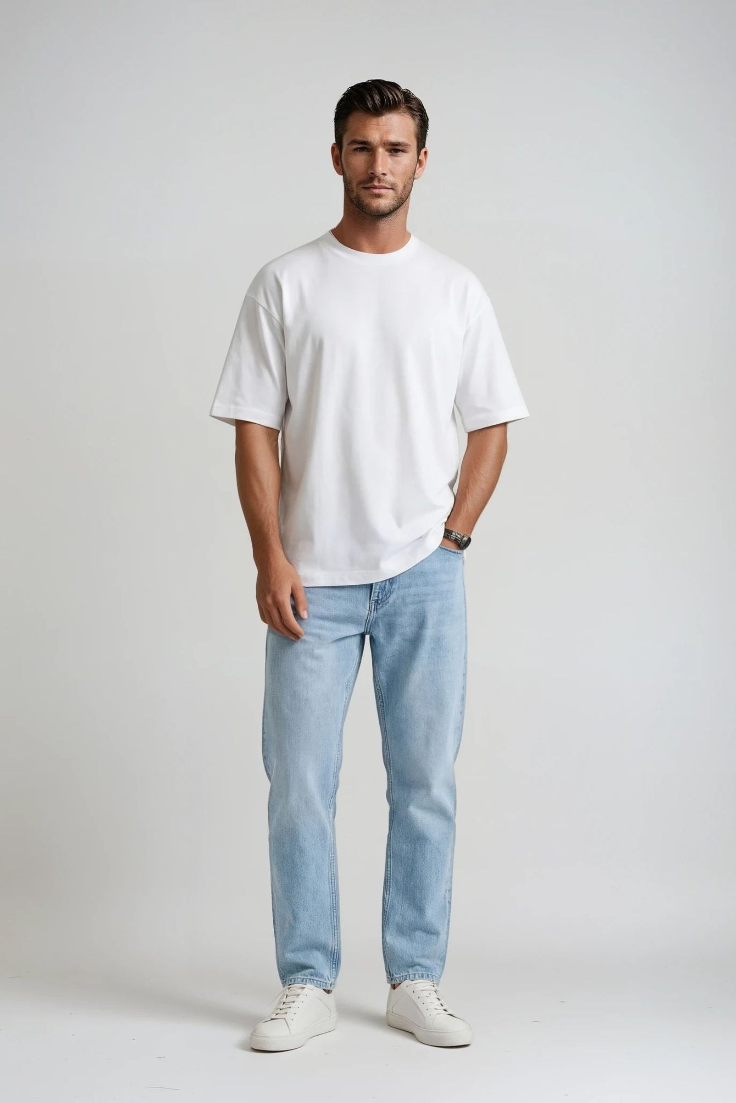 Box Fit T-shirt, White