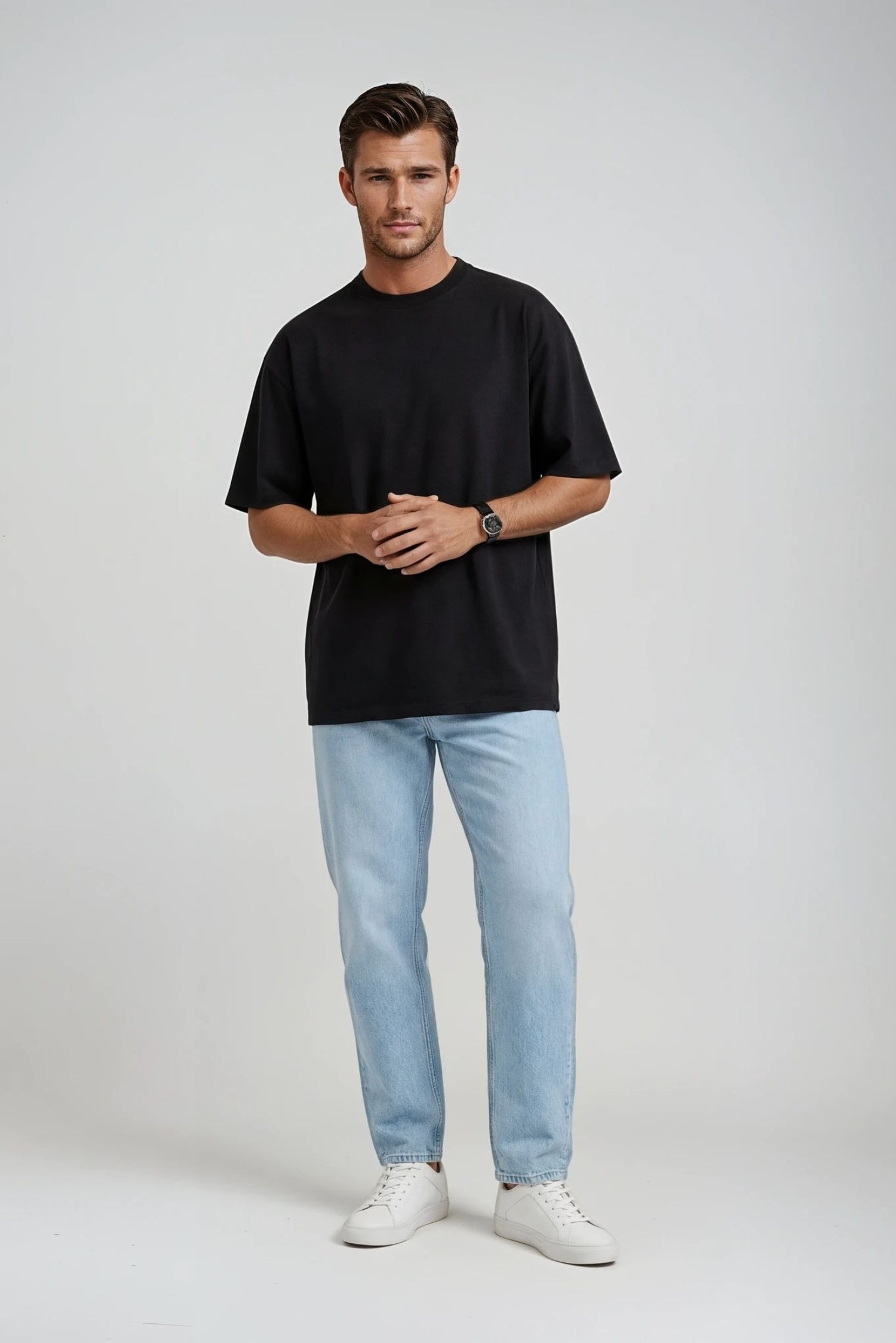 Box Fit T-shirt, Black