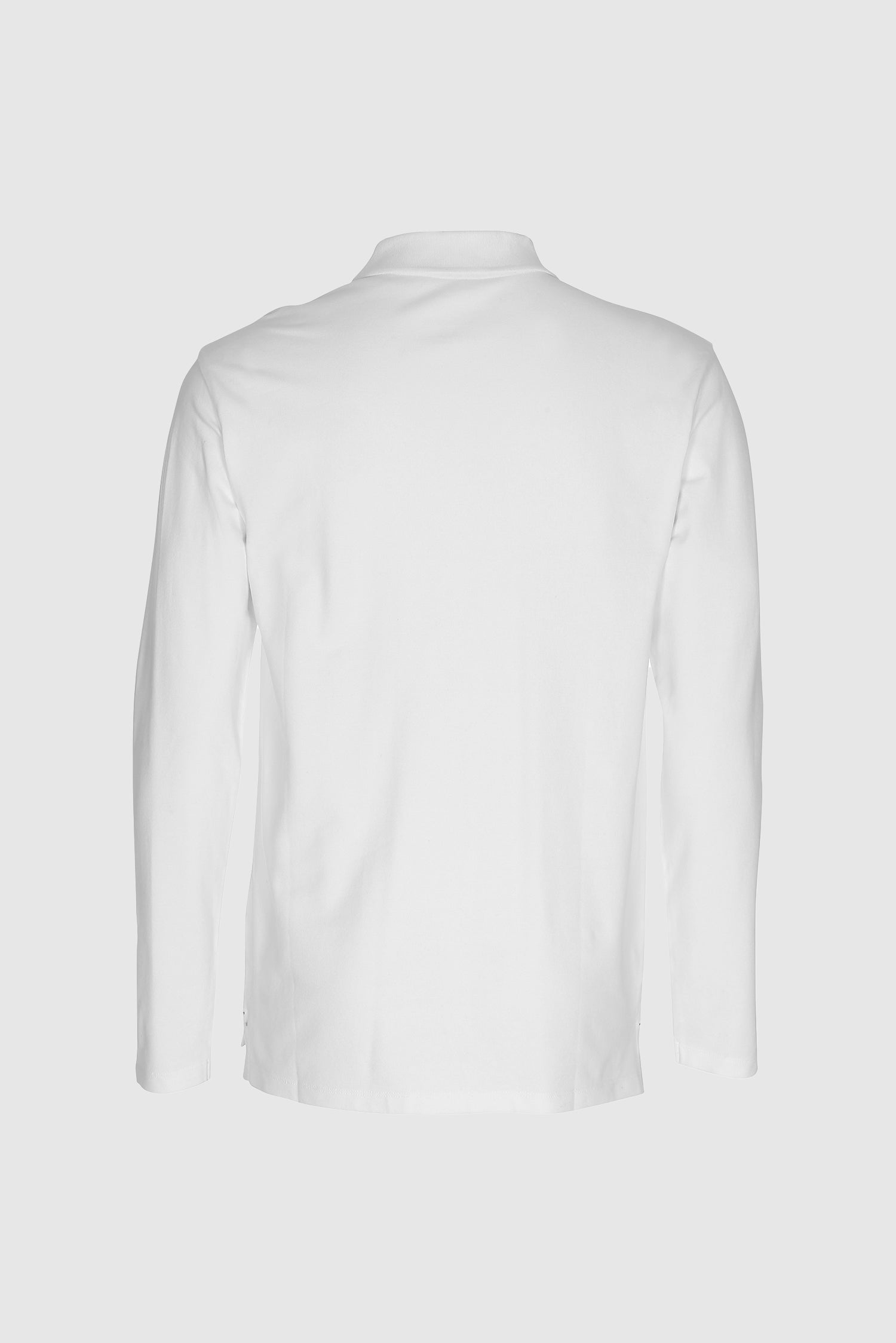 Performance Polo Long Sleeve, White 