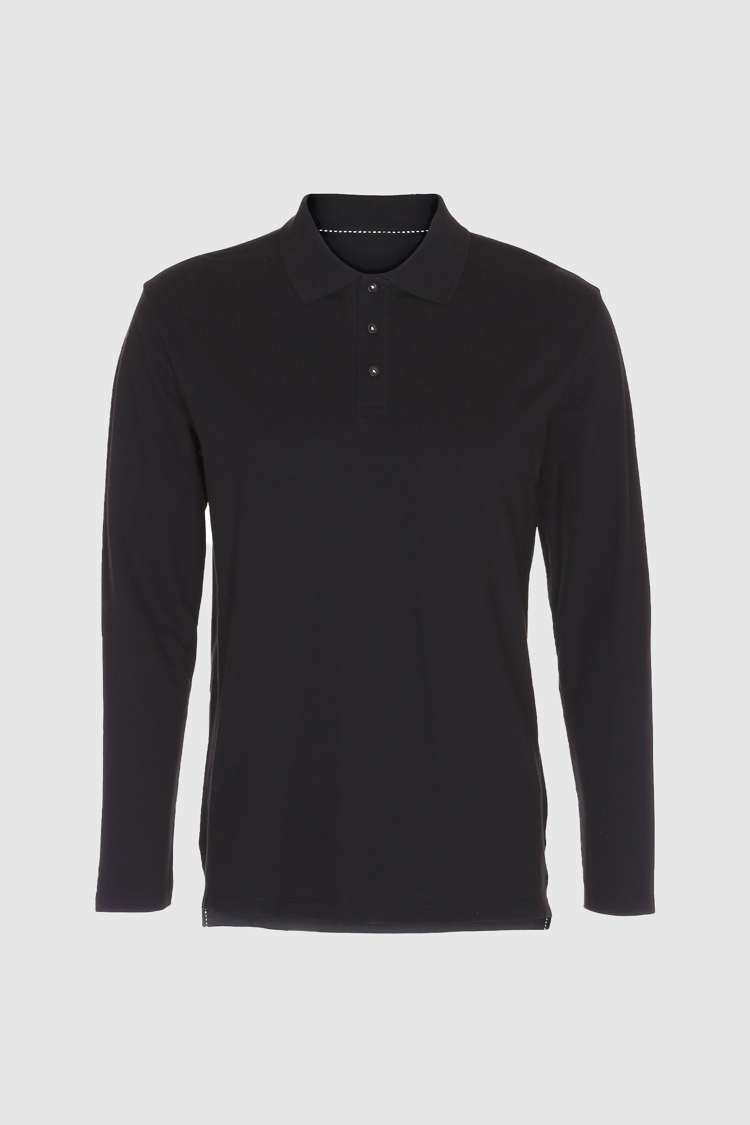 Performance Polo Long Sleeve, Black 