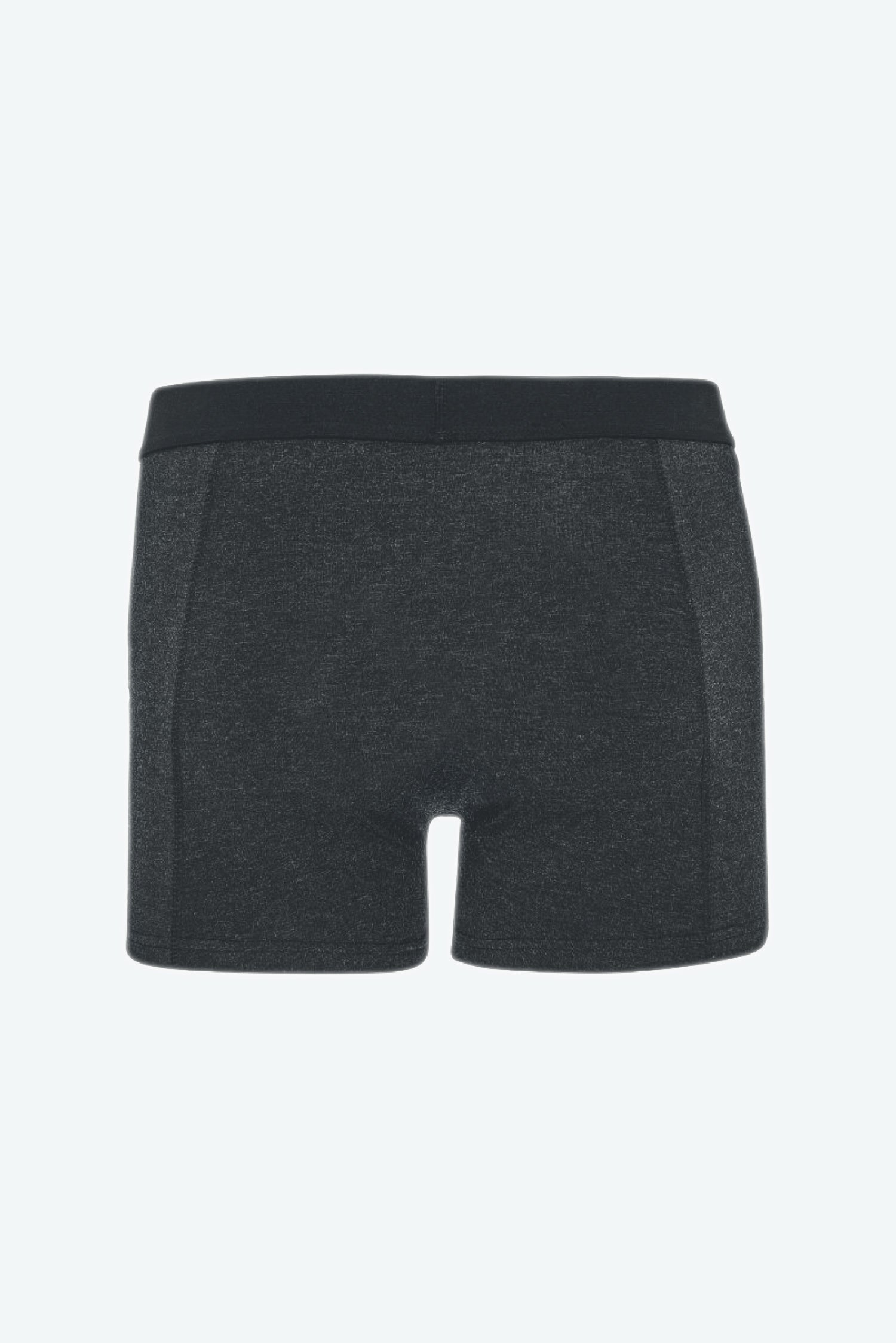 mood minor 2-pack boxers heather black økologisk bomuld lycra komfort aktiv hverdag